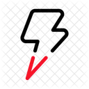 High Voltage Electrical Hazard Danger Icon