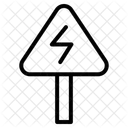 High Voltage Electricity Electric Icon