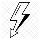 High Voltage Sign  Icon