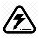 High Voltage Sign Icon