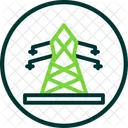 High Voltage Tower Electric High Tower Electric Icon