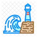 High Waves Hurricane Icon
