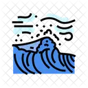 High Waves Hurricane Icon