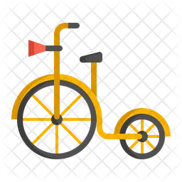 High Wheel Bicycle  Icon