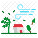 Wind Storm Strong Icon
