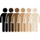 Higher Risk Skin Colors Color Icon