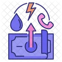 Higher Utilities Cost  Icon