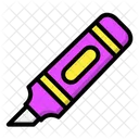 Highlighter Marker Education Icon