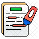 Highlighter  Icon