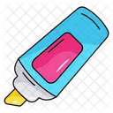 Marker Pen Highlighter Stationery Icon
