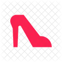 Hight Heel Woman Footwear Footwear Icon