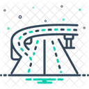 Highway Thoroughfare Path Icon