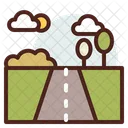 Highway Road Direction Icon