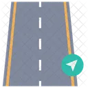 Highway Route Navigation Icon