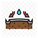 Highway Drainage Line  Icon