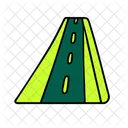 Highway Construction Road Icon