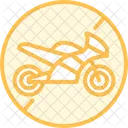 Highway Duotone Line Icon Icon