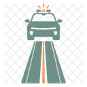 Highway Patrol Road Street Icon