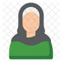 Hijab Modestia Cubriendo Icono
