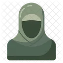 Hijab Veil Headdress Icon