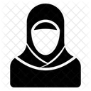 Hijab Veil Headdress Icon