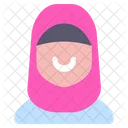 Hijab Muslim Woman Icon