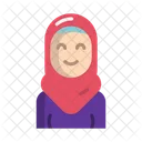Hijab Arabic Woman Muslim Icon