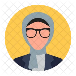 Hijab Businesswoman  Icon