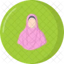 Dama Con Hijab Mujer Musulmana Icon