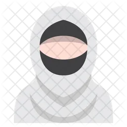 Hijab Female  Icon