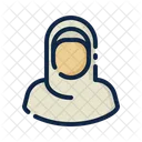 Hijab femminile  Icon