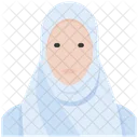 Hijab-Frau  Symbol