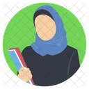 Hijab Muslim Frau Symbol