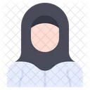 Hijab-Frau  Symbol