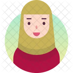 Hijab girl  Icon