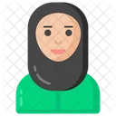 Hijab Girl  Icon