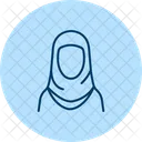 Hijab Fashion Accessory Icon