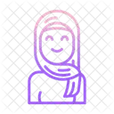 Hijab Arabic Woman Muslim Icon