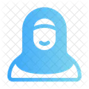 Hijab Female Woman Icon