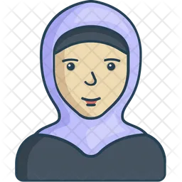 Mujer hijab  Icono