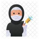 Hijab Vaccination Hijab Vaccination Icon