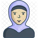 Hijab Female People Icon