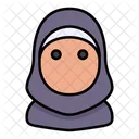 Hijab Islamic Muslim Icon