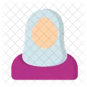 Hijab Women Training Trainer Icon
