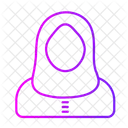 Hijab Women Training Trainer Icon