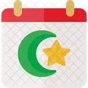 Hijri Calendar Hijriah Hajj Icon