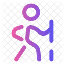 Hiking Adventure Travel Icon