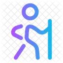 Hiking Adventure Travel Icon