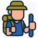 Camping Tent Travel Icon