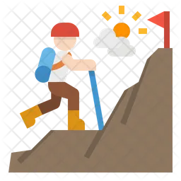 Hiking  Icon